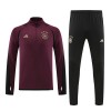 Deutschland Quarter Zip Training Sweatshirts 2022 Rote Für Herren